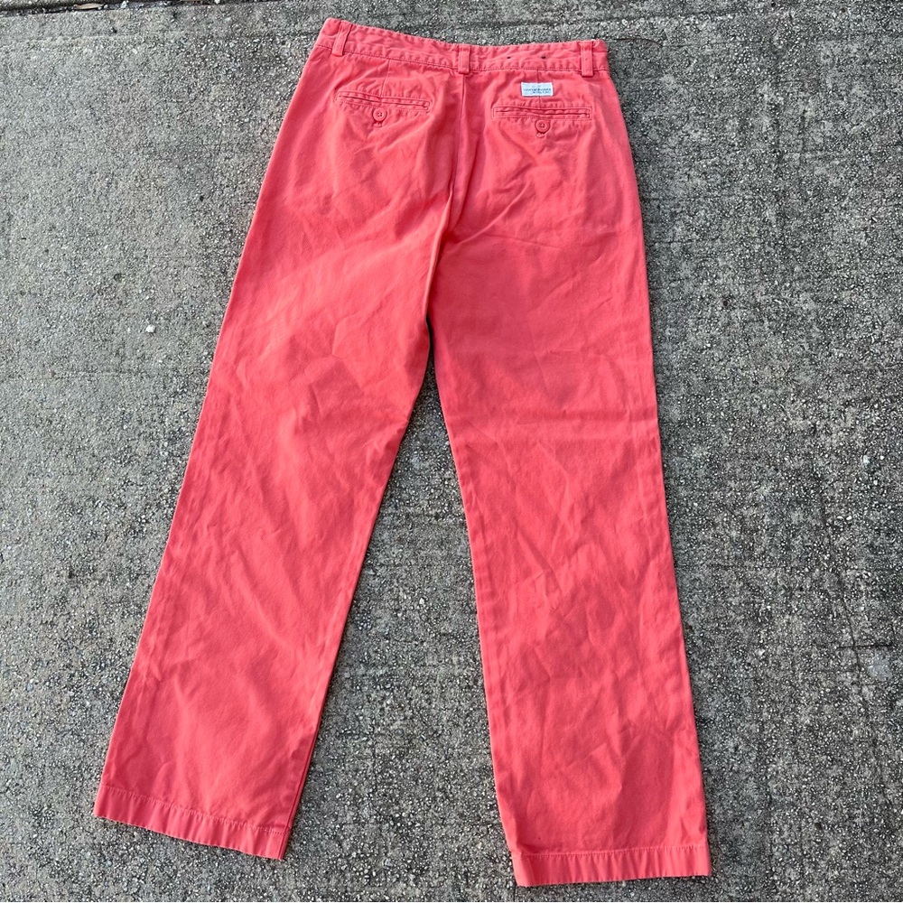 Vineyard Vines boys 12 pants bright orange salmon